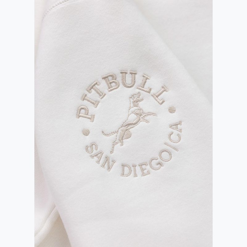 Női pulóver Pitbull Crewneck Fiora off white 8