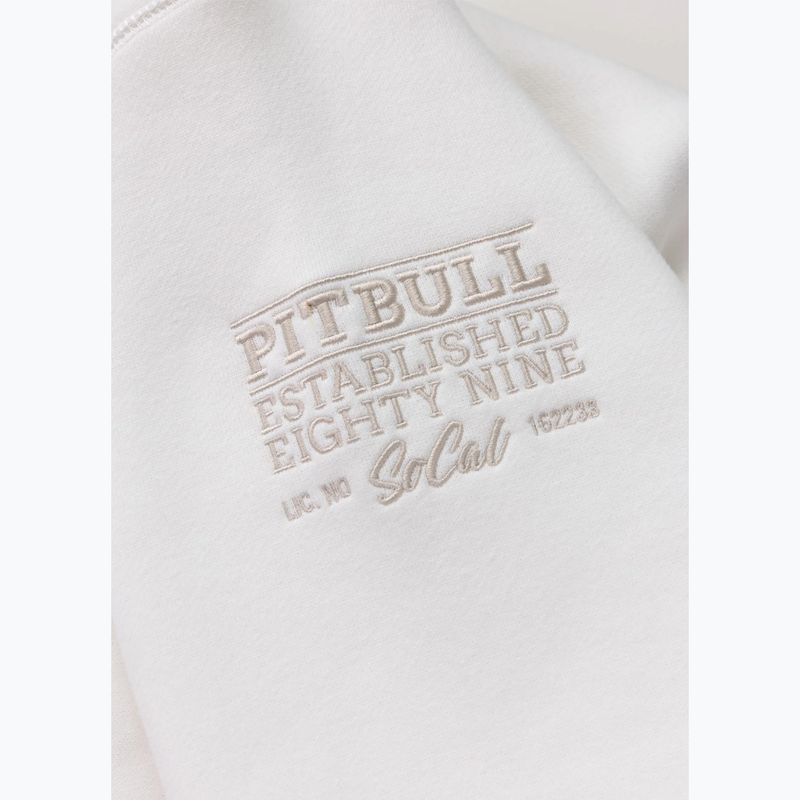 Női pulóver Pitbull Crewneck Fiora off white 9