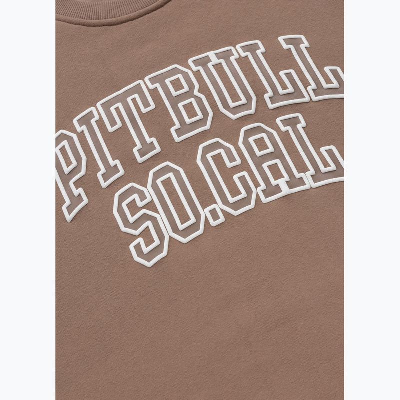 Női pulóver Pitbull Crewneck Fiora chocolate mousse 7