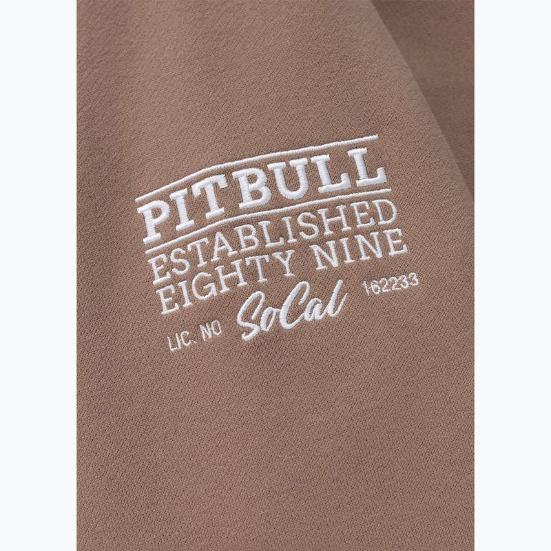 Női pulóver Pitbull Crewneck Fiora chocolate mousse 9