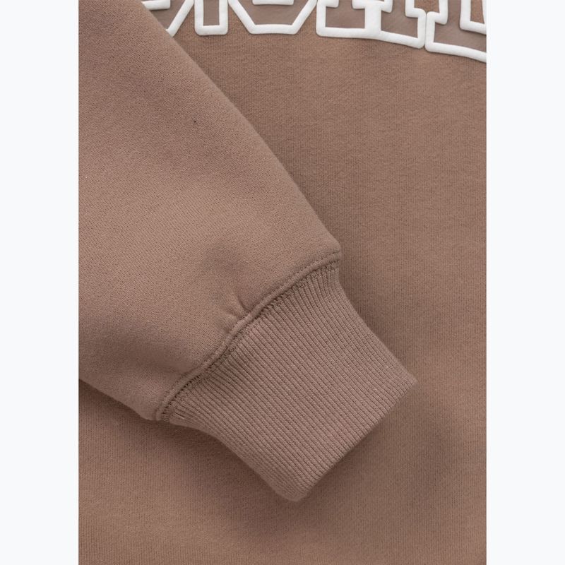 Női pulóver Pitbull Crewneck Fiora chocolate mousse 10