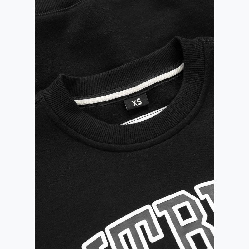 Női pulóver Pitbull Crewneck Fiora black/black 7
