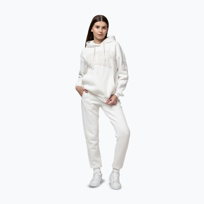 Női kapucnis pulóver Pitbull Fiora Hooded off white 2