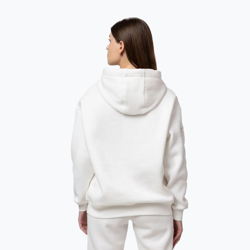 Női kapucnis pulóver Pitbull Fiora Hooded off white 3