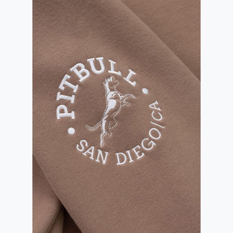 Női kapucnis pulóver Pitbull Fiora Hooded chocolate mousse 9