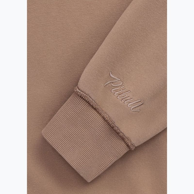 Női pulóver Pitbull Lovia Hooded chocolate mousse 8