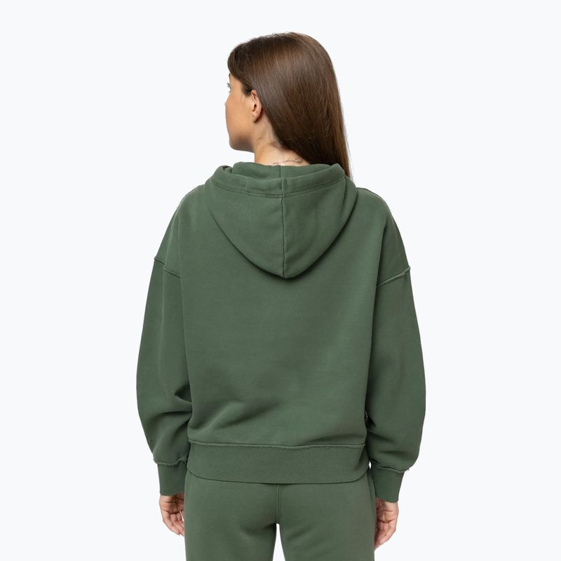 Női pulóver Pitbull Lovia Hooded sage green 3