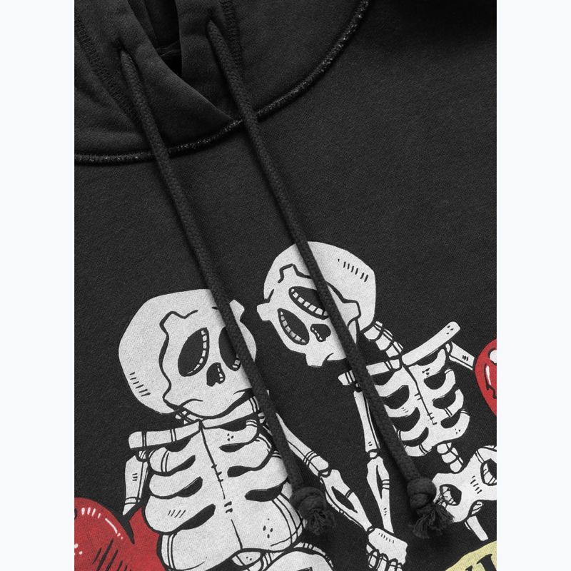 Női kapucnis pulóver Pitbull Thick & Thin Hooded dark graphite 6