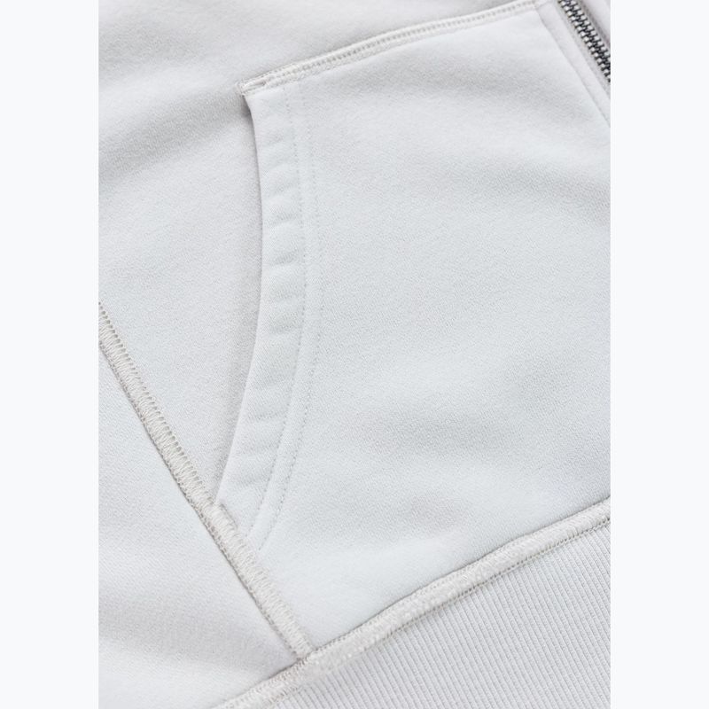 Női cipzáras kapucnis pulóver Pitbull Santa Muerte white stone 14