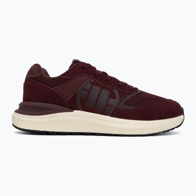 Férfi cipők Pitbull Encino dark burgundy 2
