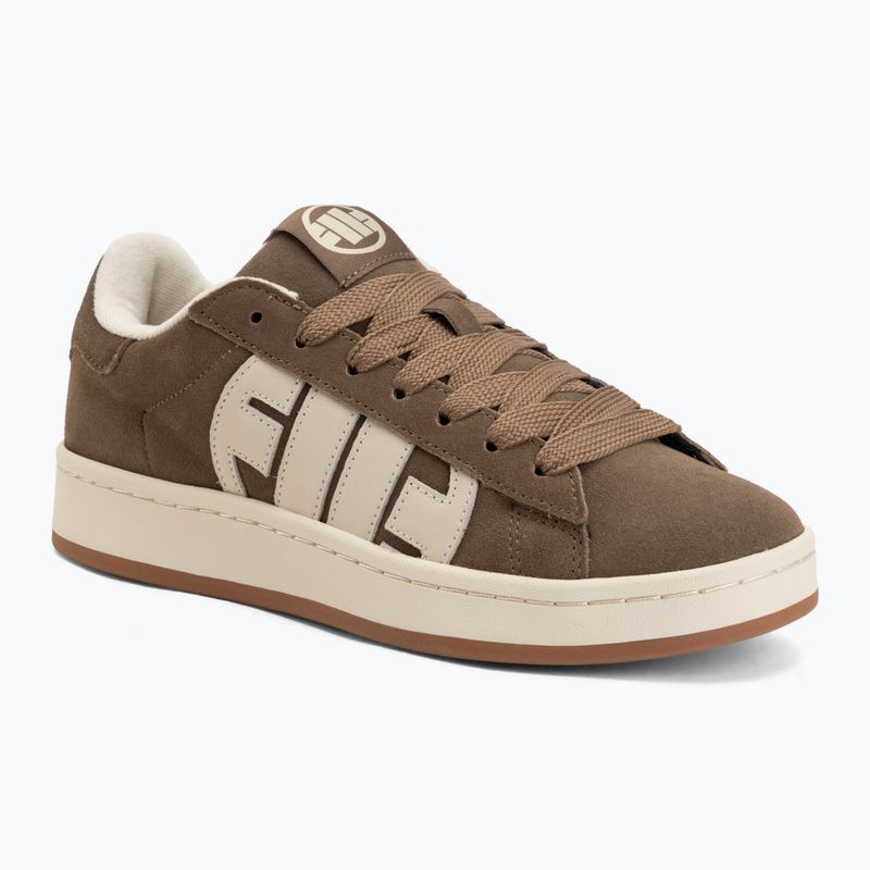 Férfi cipők Pitbull Walker Logo coyote brown