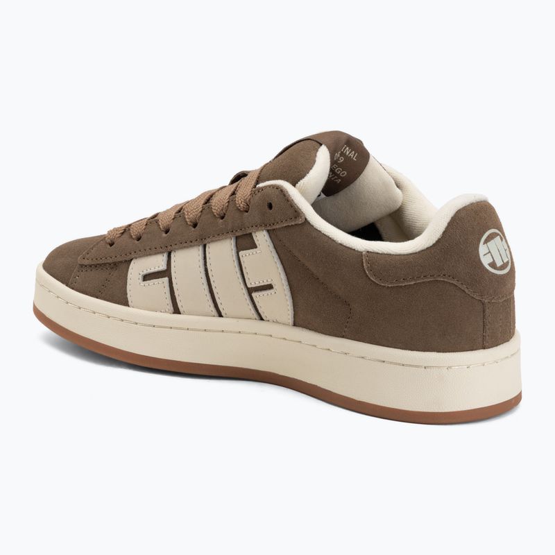 Férfi cipők Pitbull Walker Logo coyote brown 3