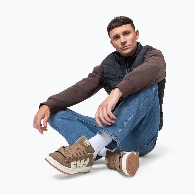 Férfi cipők Pitbull Walker Logo coyote brown 6