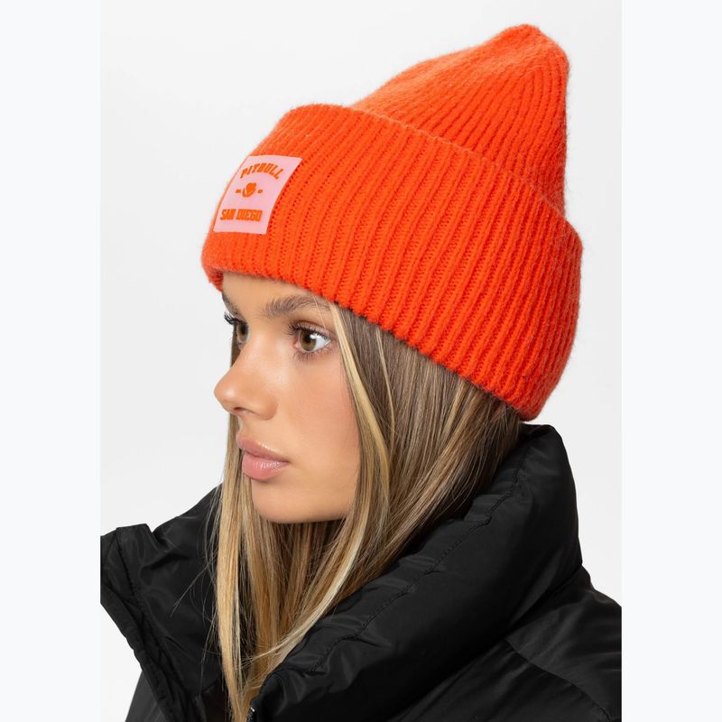 Téli sapka Pitbull Beanie Snow Crew red 5