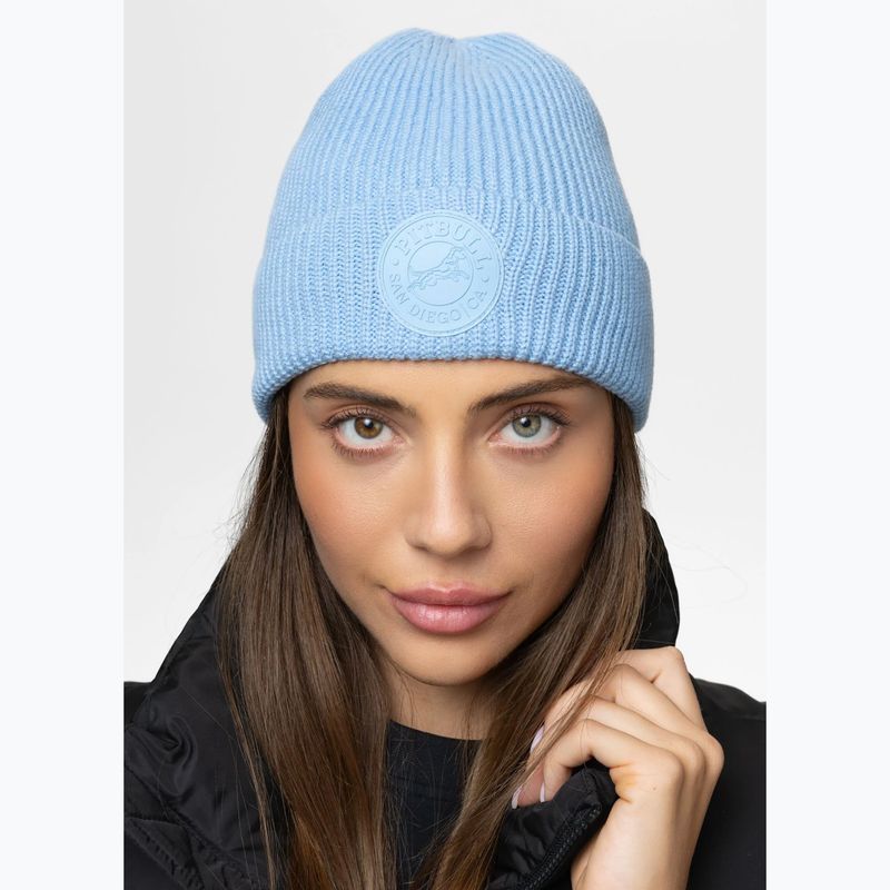 Téli sapka Pitbull Beanie San Diego Ca light blue 3