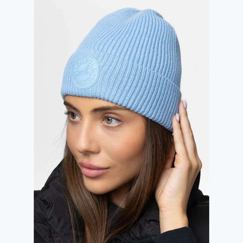 Téli sapka Pitbull Beanie San Diego Ca light blue 4
