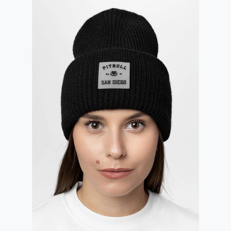 Téli sapka Pitbull Beanie Love PB black 3