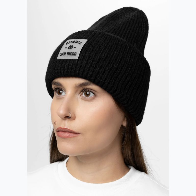 Téli sapka Pitbull Beanie Love PB black 4