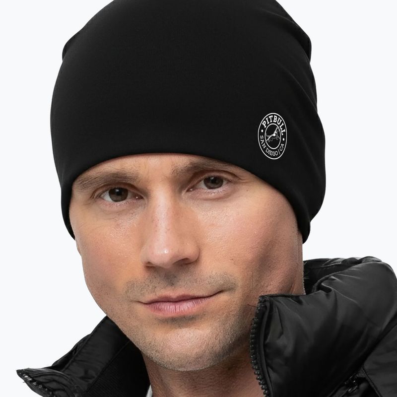 Téli sapka Pitbull San Diego Ca Beanie black 3