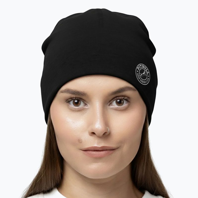Téli sapka Pitbull San Diego Ca Beanie black 4