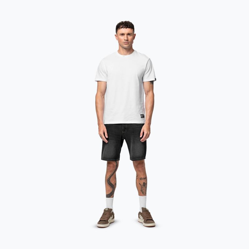 Pitbull Bayside Jeans Pocket fekete férfi rövidnadrág 2