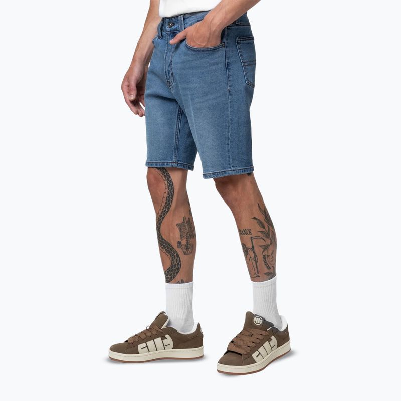 Pitbull Hornblend Jeans Pocket férfi rövidnadrág classic wash 4