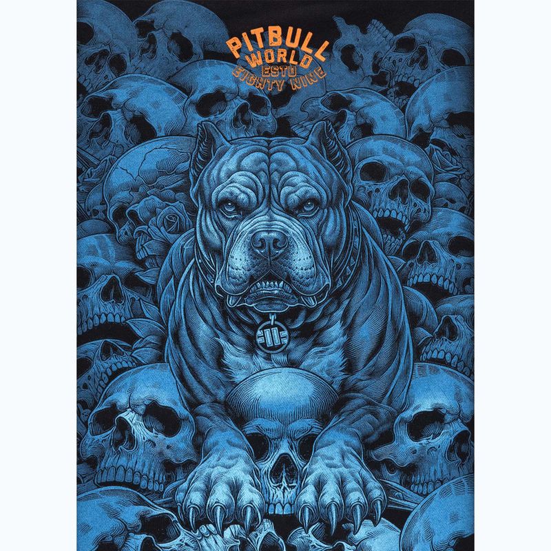 Férfi pulóver Pitbull Crewneck Guardian Angel black 5