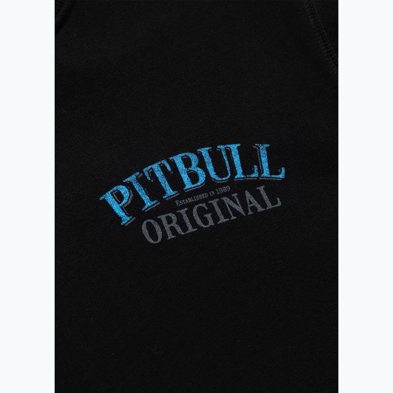 Férfi pulóver Pitbull Crewneck Midnight black 8