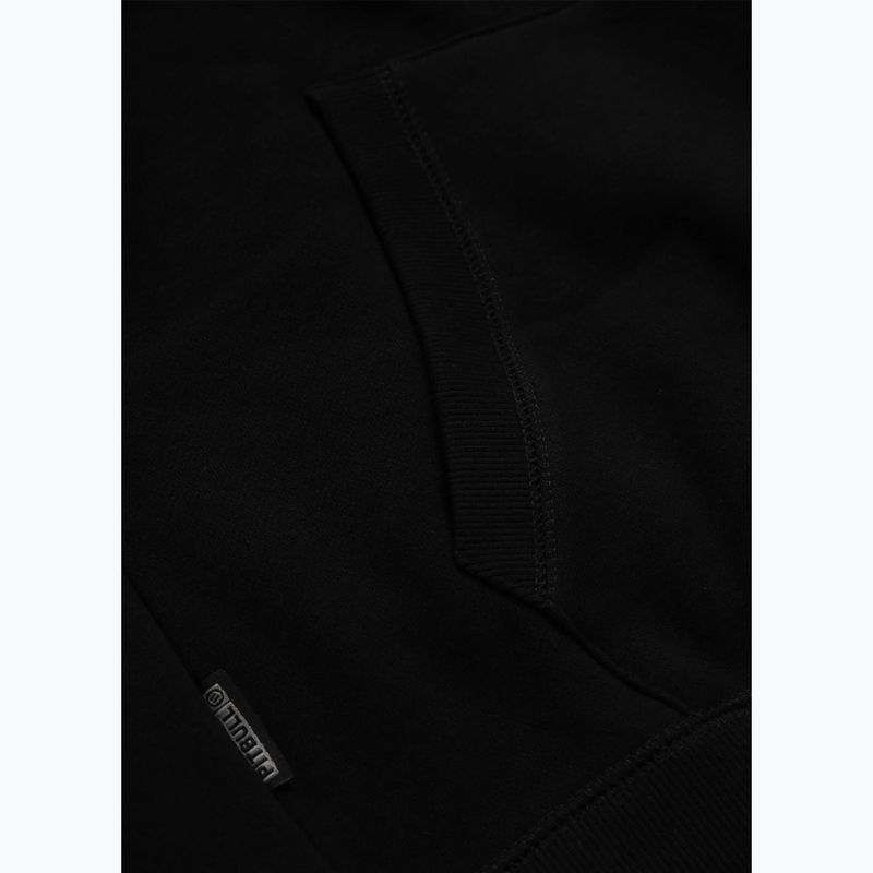 Férfi pulóver Pitbull Tattoo Hooded black 8