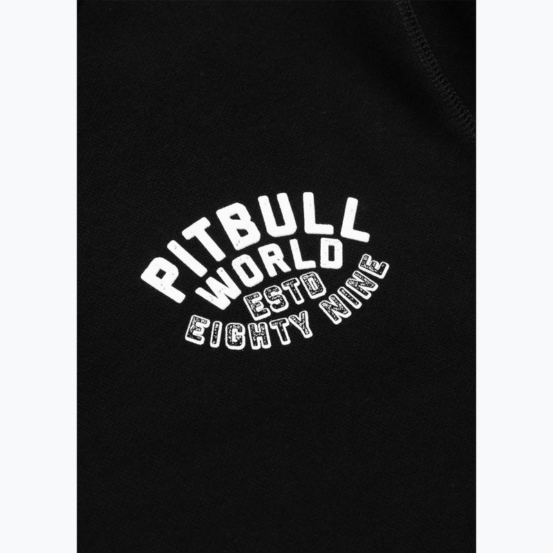 Férfi pulóver Pitbull Hero Hooded black 4