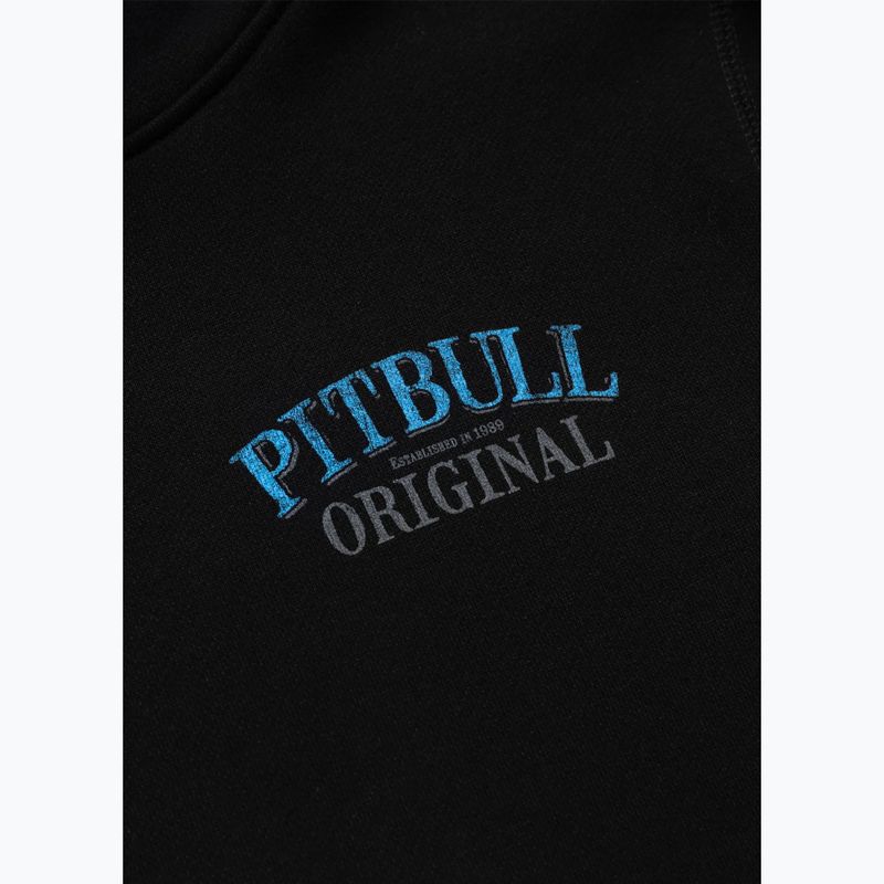 Férfi kapucnis pulóver Pitbull Midnight Hooded black 7