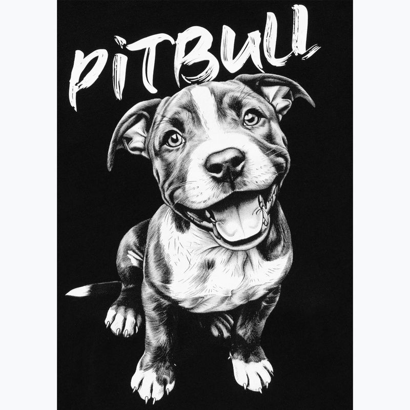 Női pulóver Pitbull Puppy 2 Hooded black 4