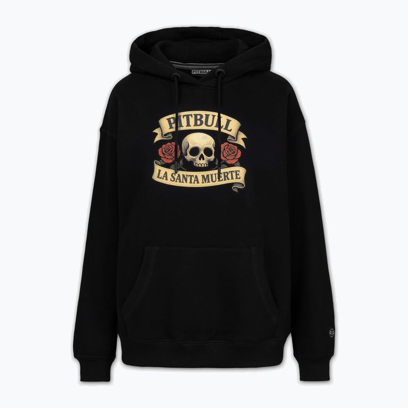 Női kapucnis pulóver Pitbull La Santa Muerte Hooded black 5