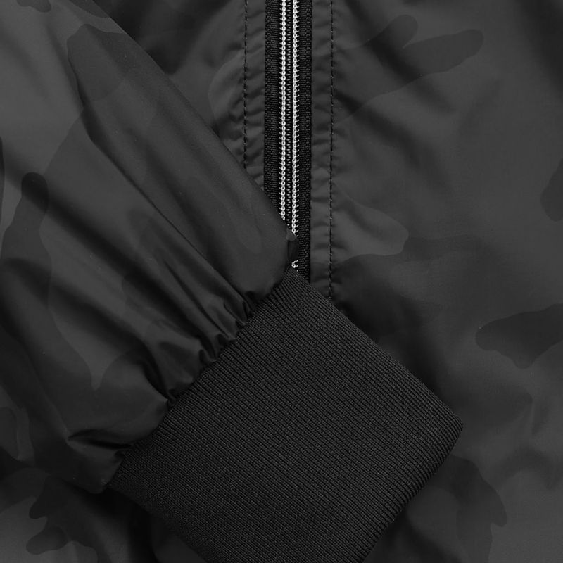 Férfi kabát Pitbull Athletic Logo Nylon Hooded black 12