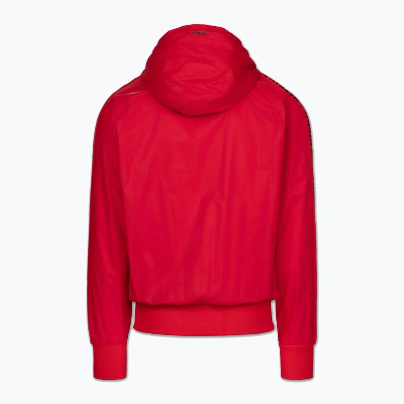 Férfi kabát Pitbull Athletic Tape Nylon Hooded red 7