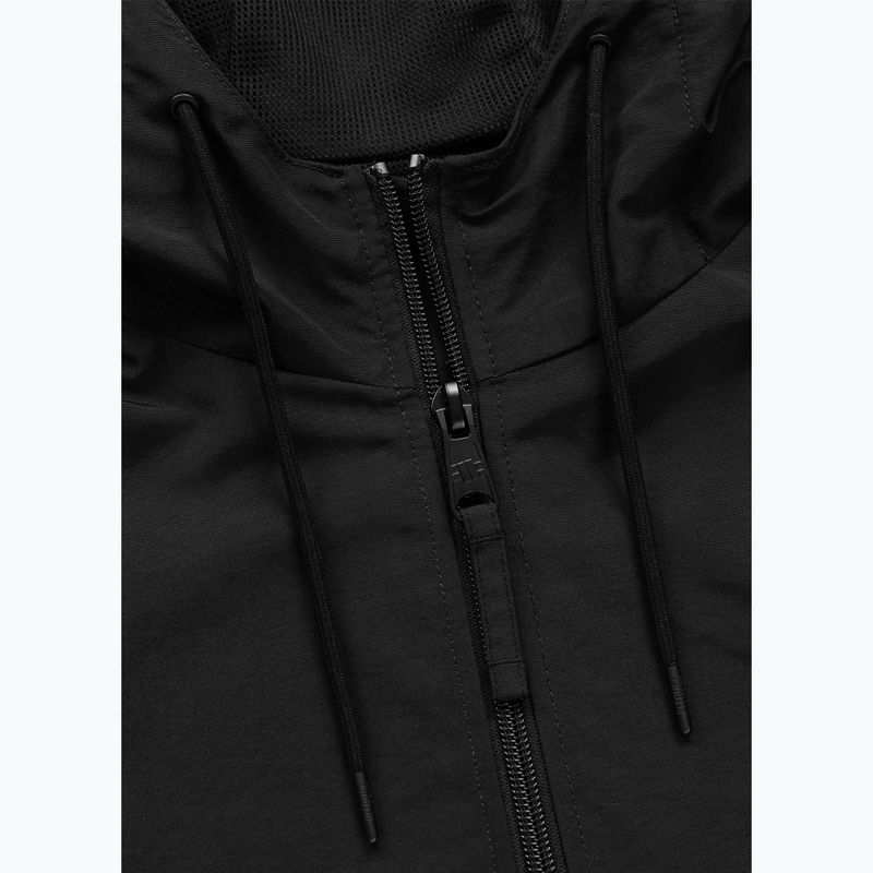 Férfi kabát Pitbull Hooper Hooded black 7