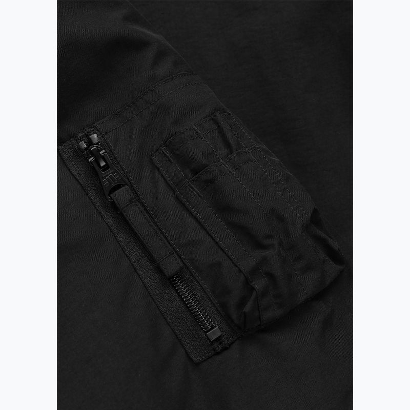 Férfi kabát Pitbull Hooper Hooded black 9