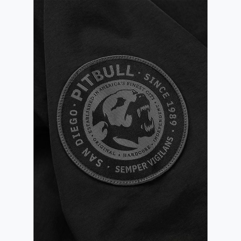 Férfi kabát Pitbull Hooper Hooded black 10