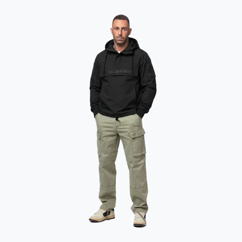 Férfi kabát Pitbull Meandro Kangaroo black 2