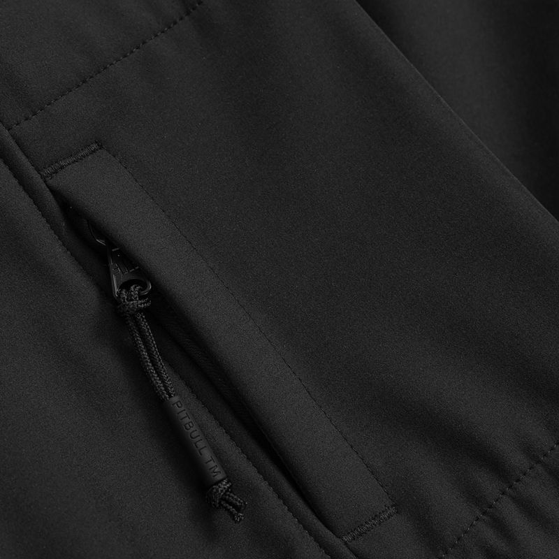 Férfi kabát Pitbull Roscoe Softshell black 10