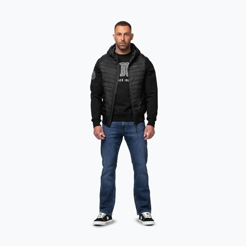 Férfi ujjatlan Pitbull Hofer Hybrid Padded Hooded black 2