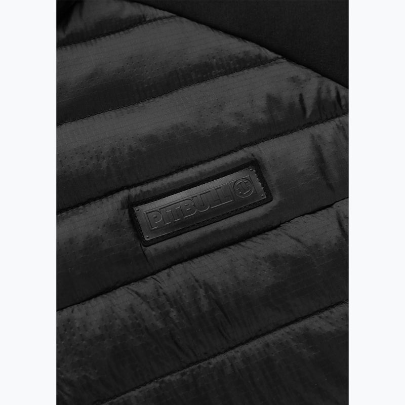 Férfi ujjatlan Pitbull Hofer Hybrid Padded Hooded black 9