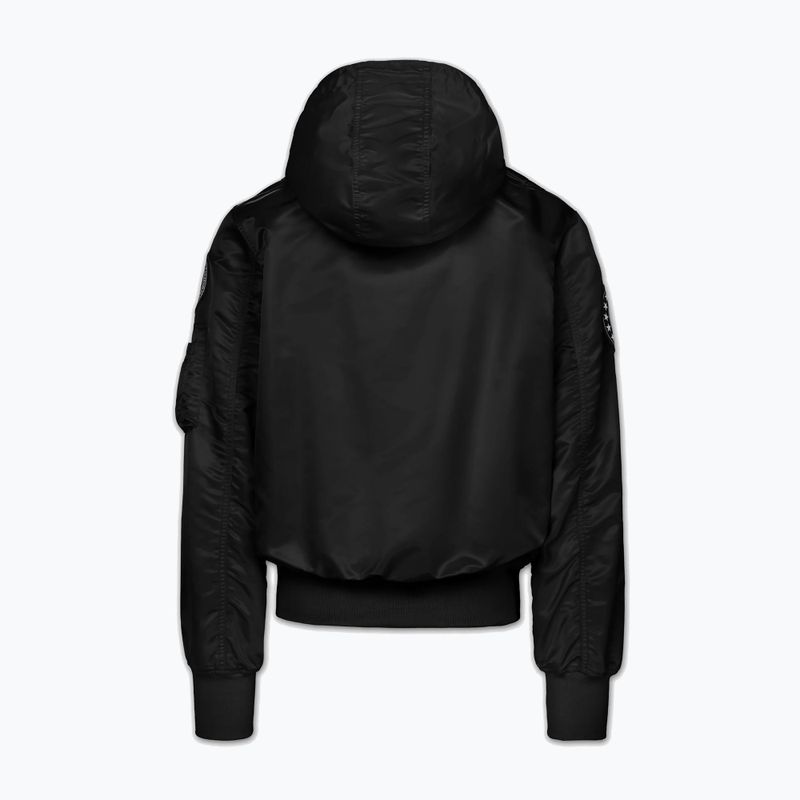 Férfi kabát Pitbull Aero Flight Hooded black 7
