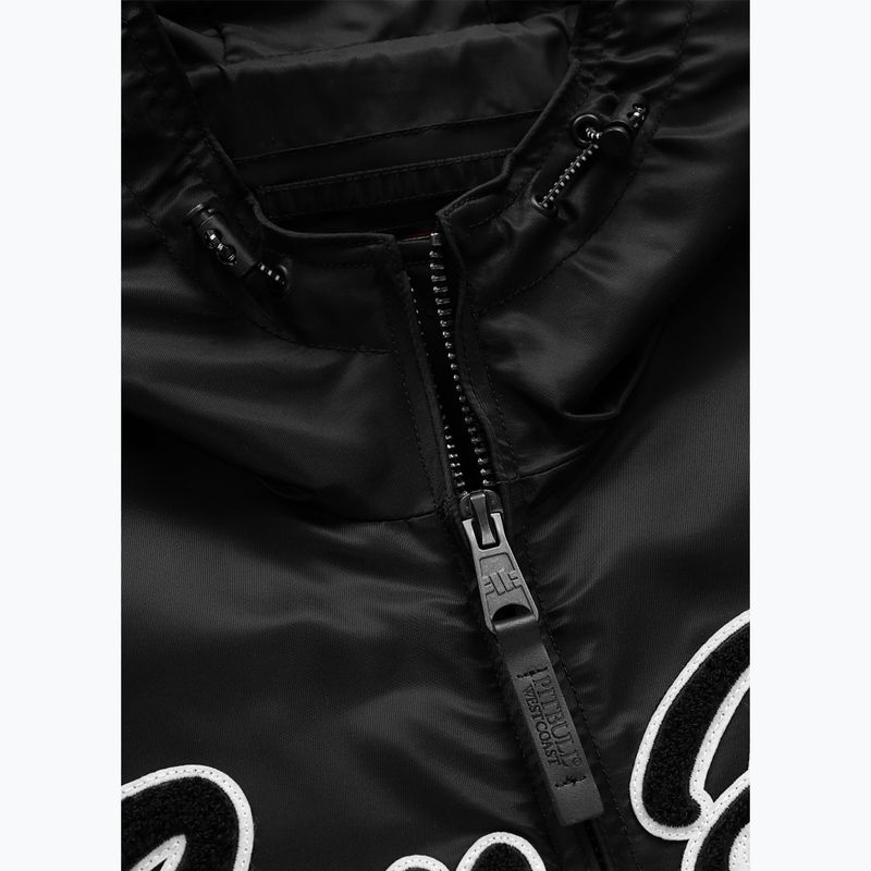 Férfi kabát Pitbull Aero Flight Hooded black 8