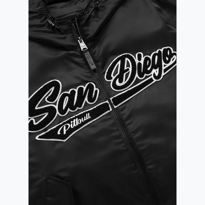 Férfi kabát Pitbull Aero Flight Hooded black 9