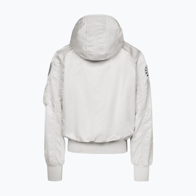 Férfi kabát Pitbull Aero Flight Hooded off white 6