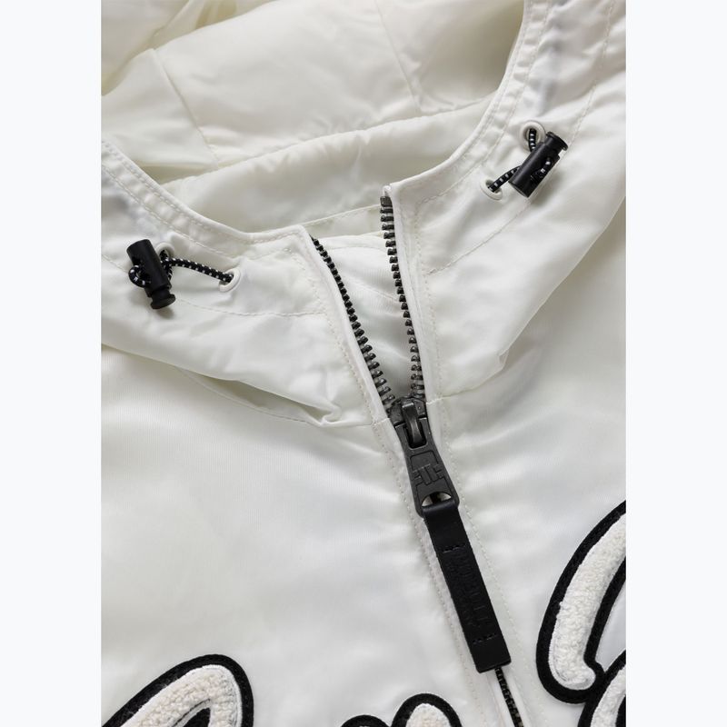 Férfi kabát Pitbull Aero Flight Hooded off white 7