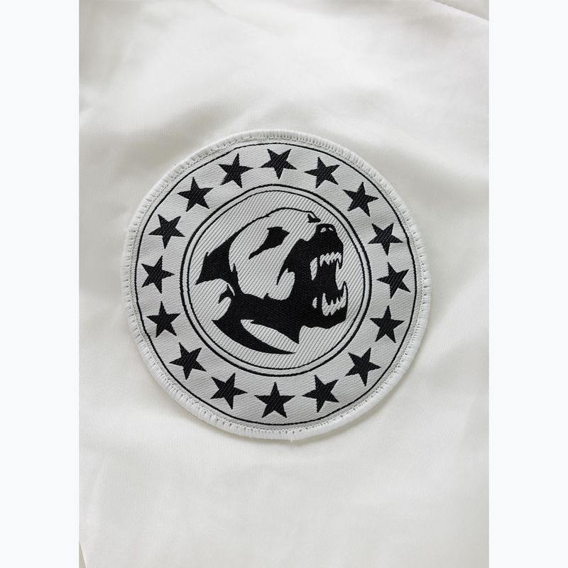 Férfi kabát Pitbull Aero Flight Hooded off white 9