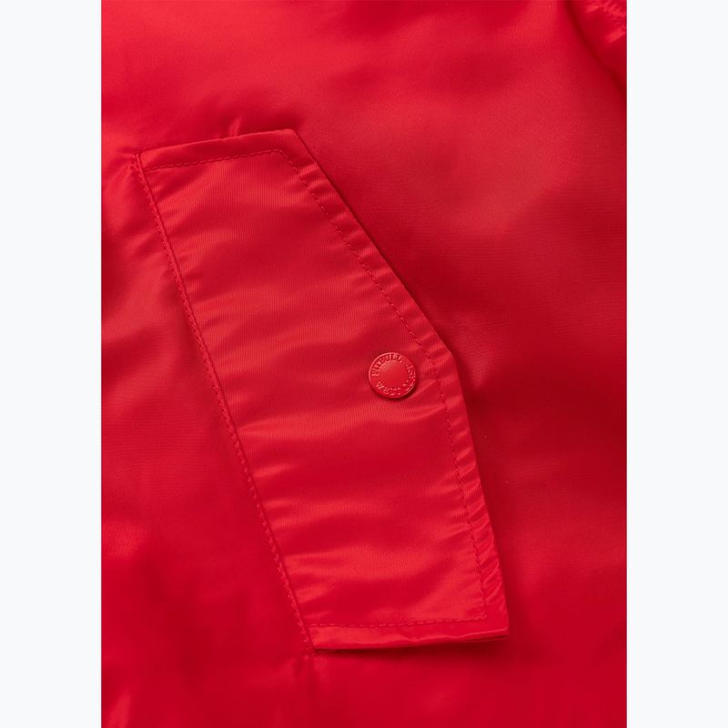 Férfi kabát Pitbull Aero Flight Hooded fluo/red 8