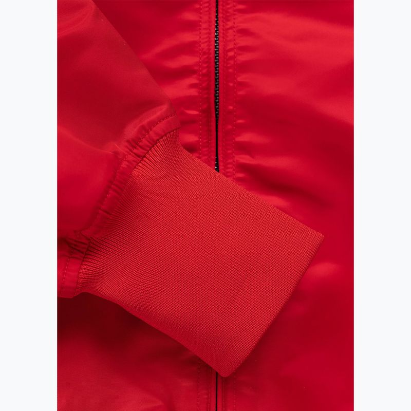 Férfi kabát Pitbull Aero Flight Hooded fluo/red 12